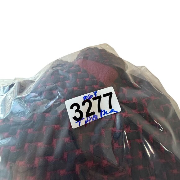 Tabitha Womens Sleeveless Textured Dress Size 4 Black & Red Pattern - Picture 10 of 10